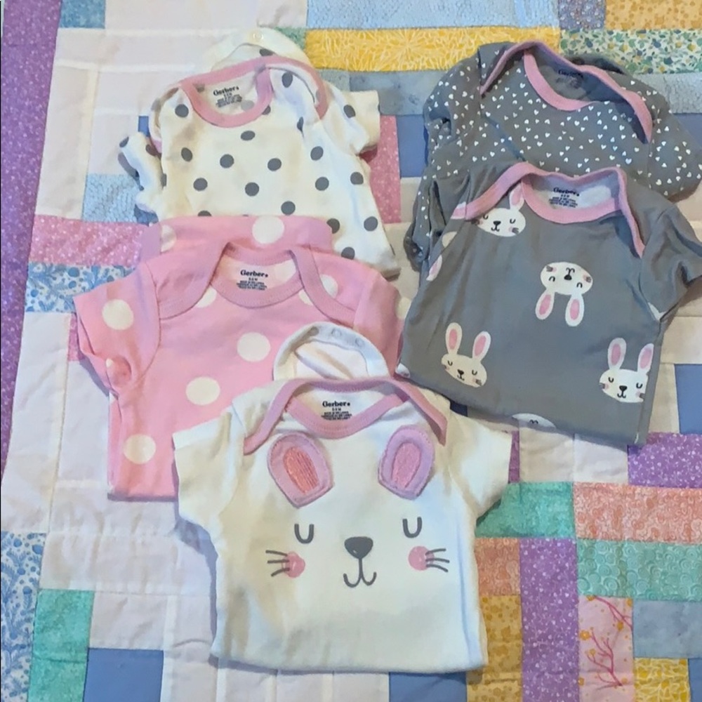 Ferber bunny onsies